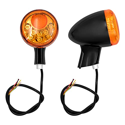 Motorcycle Amber Turn Signal Running Indicator Light Fit For Harley XL883 XL1200 Sportster 1992-2023
