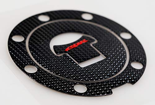 Real Carbon Look, Protector Pad, Tank Pad Decal Stickers, Tank Side Traction Pad, Fuel Gas Tank Cap,Anti Slip sticker, Traction Side, Fuel Knee Grip Decal for CBR 600RR 2003-2006