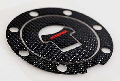 Real Carbon Look, Protector Pad, Tank Pad Decal Stickers, Tank Side Traction Pad, Fuel Gas Tank Cap,Anti Slip sticker, Traction Side, Fuel Knee Grip Decal for CBR 600RR 2003-2006