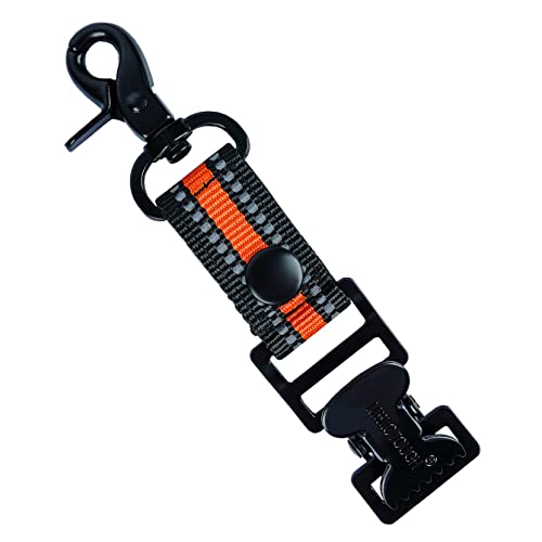 MELOTOUGH Golf Glove Clip Work Gloves Belt Clips with Alligator Clips for Work Glove Holder Construction Gloves Golf Accessories - color: Reflective Orange, size: 1 PCS