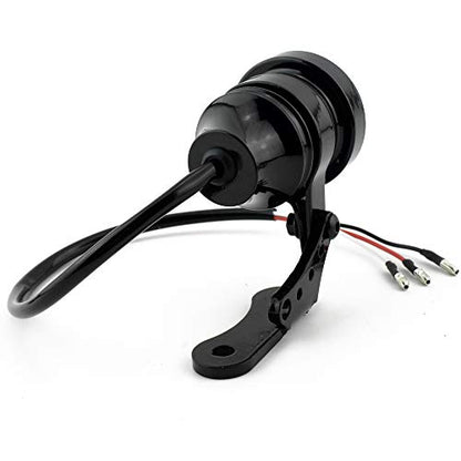 Motorcycle Integrated LED Motorcycle Rear Brake Stop Running Mini Bullet Tail Light Mounting Bracket For Custom Fender Cafe Racer Chopper