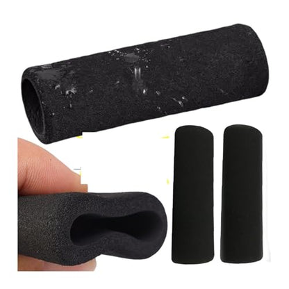 Motorcycle Hand Grips Motorcycle Handlebar Cover Slip-on Foam Anti-Slip Moto Handle Levers Grips Anti Vibration Comfort Grip Sleeve 4/1PCS - color: 4pcs