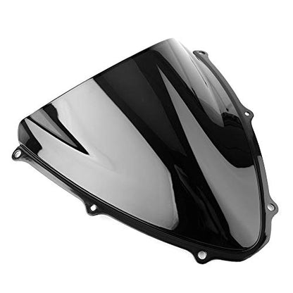 Motorcycle Windshield Fits uzuki GSXR 600/750 2006-2007 K6, Black - color: Black