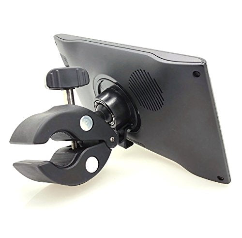 Heavy Duty Bike Motorcycle Clamp Mount Holder for Garmin DriveSmart 5 5LMT EX 50 51 51EX 55 55 55 60 60LMT 61 61 61 65 65LMT 7 7LMT 7LMT-S 70 70LMT 71 71EX GPS