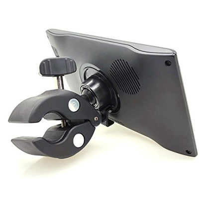 Heavy Duty Bike Motorcycle Clamp Mount Holder for Garmin DriveSmart 5 5LMT EX 50 51 51EX 55 55 55 60 60LMT 61 61 61 65 65LMT 7 7LMT 7LMT-S 70 70LMT 71 71EX GPS