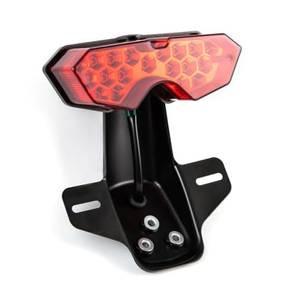 Motorcycle Lighting System Tail Lamp for Lifan Dayun CG125 CG150 CG250 Universal Electrical Rear Brake Stop Flasher Winker - color: Red-2