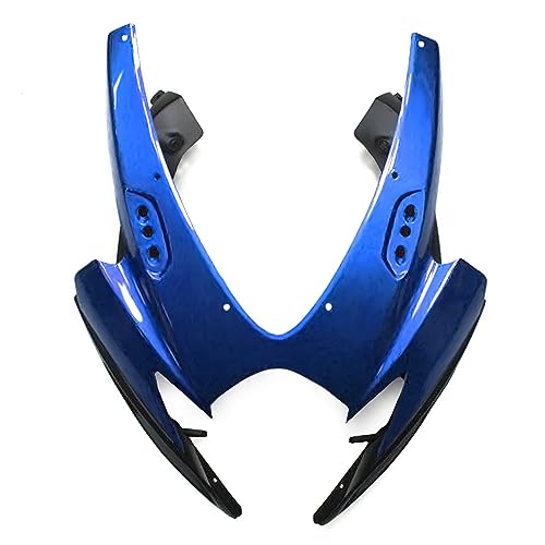 FLPRO ABS Plastic Fairing Kit Compatible for Suzuki 06 07 GSXR600 GSXR750 K6 2006 2007 GSX-R600 GSX-R750 Fairings Injection Motorcycle Bodywork Gloss Blue Black Body Kits - color: Gloss Blue Black-3