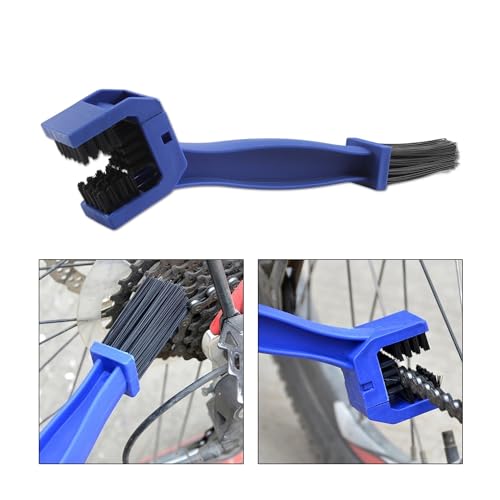 Enduro Motocross Chain Brush Care Cleaning Electric Vehicle Tool Motorcycle Moto Cycling Maintenance Cleaner(Red) - color: Red