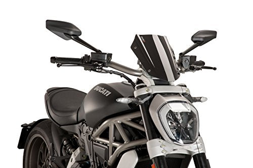Puig Windshield New GEN. Sport Ducati X-DIAVEL/S 16- C/Black - color: Black