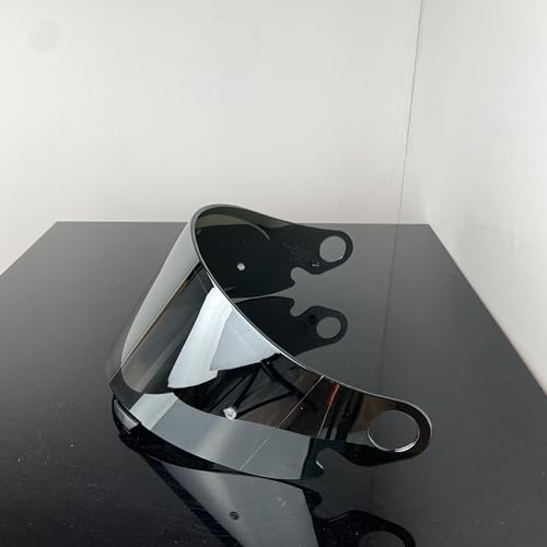 CPB-1V Helmet Shield for GLAMSTER,Replacement Motorcycle Helmet Visor Compatible with GLAMSTER (Silver) - color: Silver