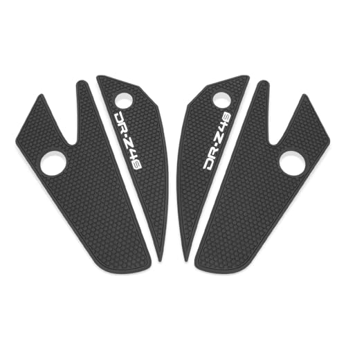for DR-Z4S DR-Z4SM DRZ 4SM 4S 2025 2026 Side Fuel Tank pad Tank Pads Protector Stickers Decal Gas Knee Grip Traction Pad Tankpad