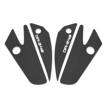 for DR-Z4S DR-Z4SM DRZ 4SM 4S 2025 2026 Side Fuel Tank pad Tank Pads Protector Stickers Decal Gas Knee Grip Traction Pad Tankpad