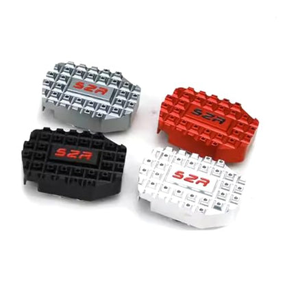 for Suzuki DL650 V-Strom DL 650 VSTROM Motorcycle Rear Foot Brake Lever Pedal Enlarge Extension Peg Pad Pegs Pedals Foots - color: Titanium