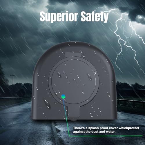 Anderson Connector with Mounting Bracket, Waterproof Quick Connect Wire Connectors PP15 to 45, Power Pole Cover for Smart Battery Box, Marine, Boat, Motorcycle, Truck, RV