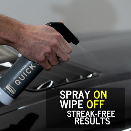 Collinite 520 Quick Detailer-Super Slick, Streak-Free, Waterless Wash + Clay Lubricant + Paint Protection/Gloss Amplifier. Fast+ Easy Spray & Wipe Results for Cars, Trucks, Motorcycles (16 fl oz)