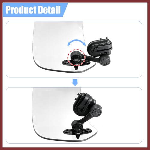 28.5cm Motorcycle Windshield Motorcycle Wind Deflector Clear Lens Adjustable Clip Windshield Extension Universal Fit for Most Motorcycle Scooter Replace Parts