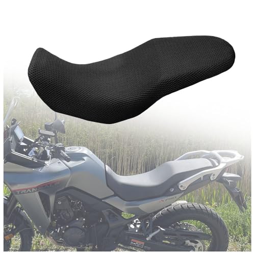 for 2023 2024 XL750 Transalp Rear Seat Cowl Cushion Cover Net Insulation 3D Mesh Guard Protector Motorcycle Accessories