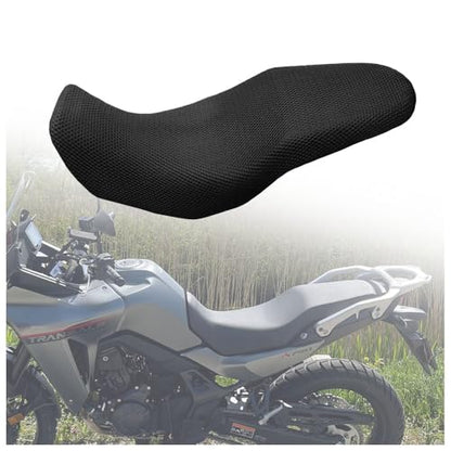 for 2023 2024 XL750 Transalp Rear Seat Cowl Cushion Cover Net Insulation 3D Mesh Guard Protector Motorcycle Accessories
