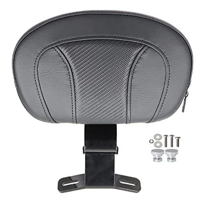 WFLNHB Motorcycle Front Driver Rider Backrest Pad Replacement for 2009-2022 Touring Road King Street Glide Electra FLHR CVO