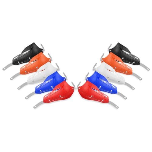 CHIFUN Handguard for 7/8" 22mm and 1 1/8" 28mm Motorcycle Handlebar Brake Lever Protection Hand Guard CNC Aluminum Compatible with ATV Motorbike Motocross Supermoto Racing Dirt Pit Bike - color: Black
