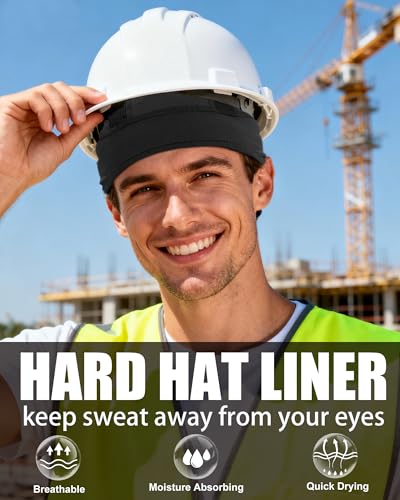Cooling Skull Cap Helmet Liner-Lightweigh Mesh Sweat Wicking Beanie Caps for Hard Hat,Motorcycle,Cycling,Running - color: 2-black+light Purple