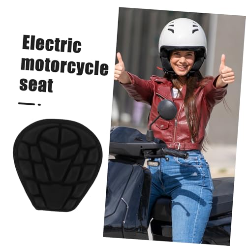 Cabilock 3D Shock Absorption Motorcycle Seat Cushion Pad Cover Universal Electric Bike Seat Pad for Long Rides Breathable and Heat-Resistant Design Suitable for Seasons