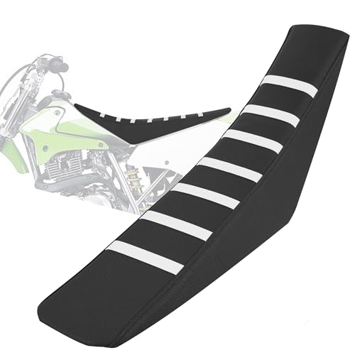 Dirt Bike Seat Cover,Universal Motorcycle Grip Cushion Guard for Most Dirtbike Ebike Like CRF CR YZ TTR WR KX KLX EX EXC 50 80 85 110 125 150 250 450-Black - color: Black