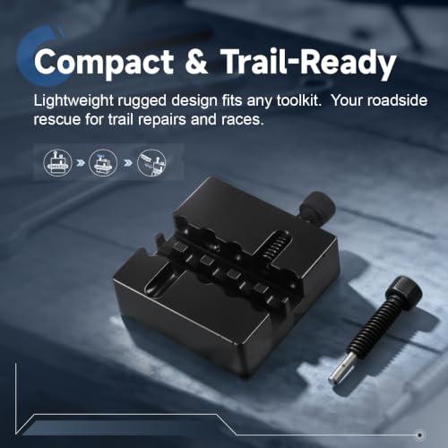 #35 Chain Breaker Tool Chain Breaker Motorcycle Replacement for #35 Roller Chain Mini Bike Go Kart Cart ATV Dirt Bike Scooter Quad Bicycle Mountain Electric Bike Parts Black - color: black