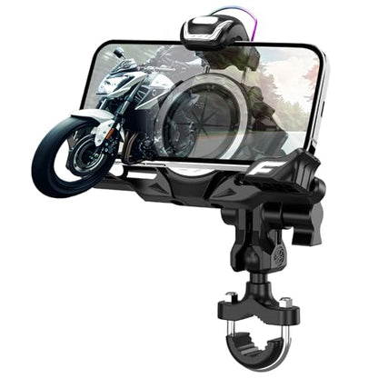 Motorcycle Phone Mount Holder，Bicycle Phone Mount, - color: blue