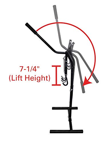 Extreme Max 5001.5037 PRO Series Snowmobile Lever Lift Stand - 33" Max Height Fits Most Snowmobiles