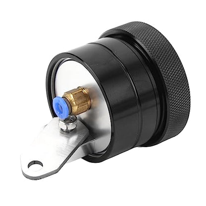 Motorcycle Chain Lubricator System with Oil Reservoir Universal Fit for and Most Bikes, Metal Drip Oiler Cup with Adjustable and Extended Bracket, - color: Black