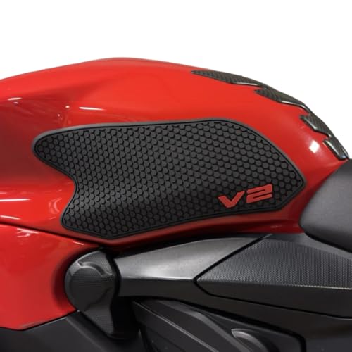 Motorcycle Tank Traction Pad Anti Slip Sticker Gas Knee Grip Protector for Panigale Streetfighter V2 2022 2023