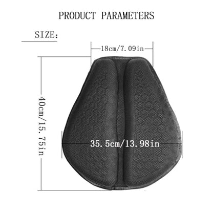 Motorcycle Seat Cushion for Indian Chieftain 2014–2026,Large 3D-Honeycomb Structure Shake Rider Cushion TPE Shock Absorption and Breathable for Long Rides