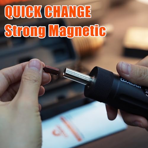 coobeast 49 Pcs Torque Screwdriver 10-70 Inch Pound Torque Screwdriver Set with S2 Bits & Sockets, 1/4” Drive Torque Wrench Screwdriver Set for Maintenance, Tools, Bike Repairing and Mounting - size: 49 PCS