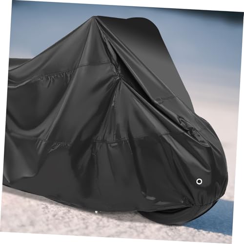 Alipis Motorcycle Cover XXL Tarpaulin Protective Bag Portable Dust Sunscreen Protection for Features Lockhole for Security