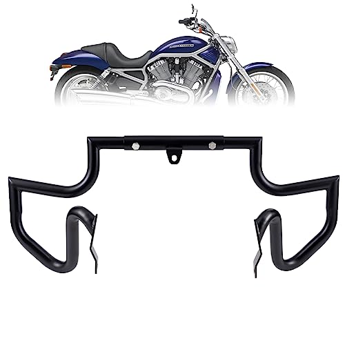 Kinglemc Crash Bar Engine Guard Highway Freeway Bar for Harley V-Rod Vrod Night Rod Muscle VRSC VRSCF VRSCA (Black) - color: Black