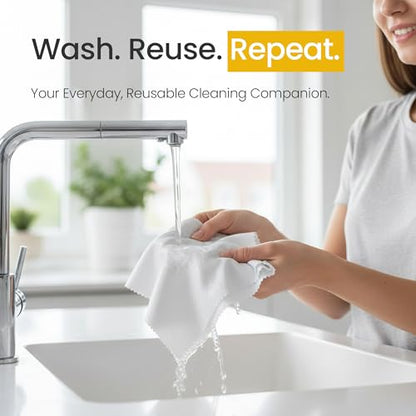 Lens Cloth – Microfiber Cleaning Cloth for Glasses, Streak Free, Lint Free, Scratch Free, Reusable Eyeglass Cleaner, Camera Lens, Phone, Laptop & Electronics - Pack of 6 (2 of Each Color) - size: 6 Pack