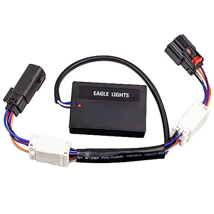 Eagle Equalizer Plug and Play Load Equalizer and Stabilizer for 2010-2013 Harley Davidson Motorcycle Street Glide and Road Glide LED Turn Signals - size: 10 - 13 Street / Road Glide