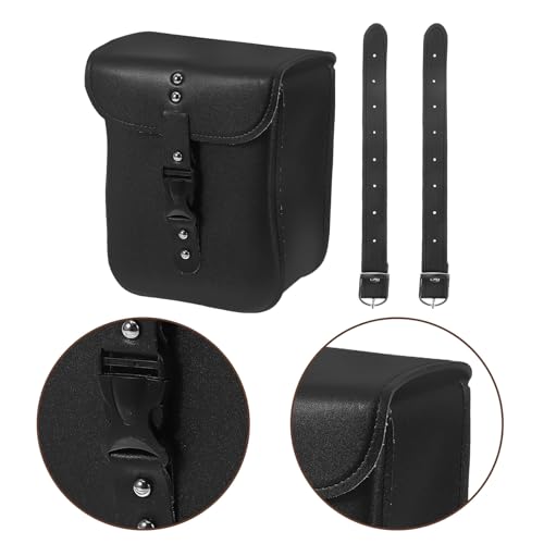 Motorcycle Front Fork Tool Bag 2pcs Waterproof Handlebar Storage Pouch for Electric Bikes and Motorbikes Front Bar Organizer Riding Gear