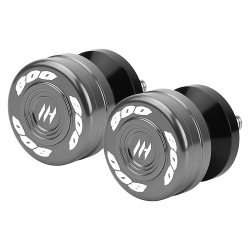 Motorcycle M8 Swingarm Spools Slider For V-Strom 800DE (DL 800DE) 2023-2025 V-Strom 800DE Adventure 2023-2025 Swing Arm Spool Slider Stand Screws Accessories (Gray) - color: Gray