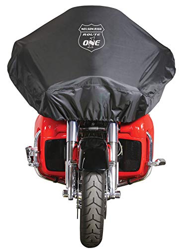Defender Extreme Motorcycle Half Cover; Waterproof; UltraMax Fabric (DEX-RT1H) - size: Touring Motorcycle Half Cover