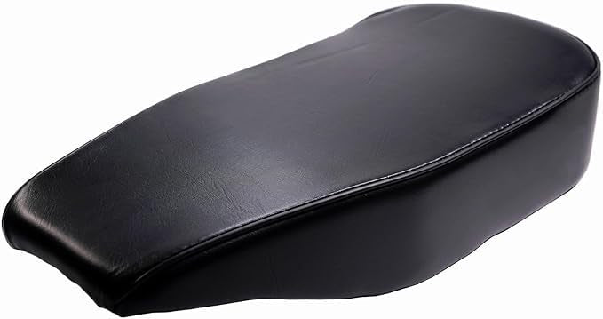 JMCHstore Upgraded 17'' Seat Cover for Coleman BT200X Mini Bike 196cc, Hisun BT200X 200cc Trail Bike Cushion Replacement Parts Black - color: Black
