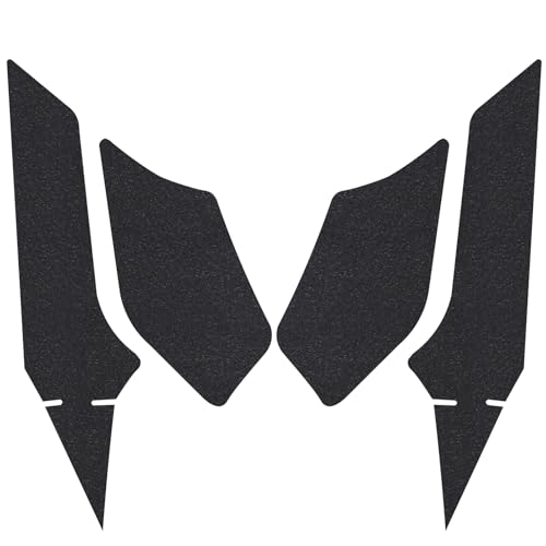 Compatible with C&FMOTOR 675SR-R 675SR R 2024 Side Fuel Tank Pads Protector Stickers Decal Gas Knee Grip Traction Pad Side Sticker Accessories (Black)