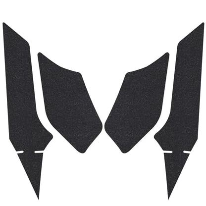 Compatible with C&FMOTOR 675SR-R 675SR R 2024 Side Fuel Tank Pads Protector Stickers Decal Gas Knee Grip Traction Pad Side Sticker Accessories (Black)