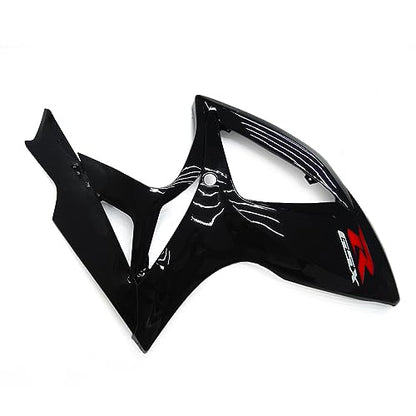 Gloss Black Motorcycle Fairings Compatible for Suzuki 06 07 GSXR600 GSXR750 K6 2006 2007 GSX-R600 GSX-R750 Fairing Kit ABS Plastic Injection Bodywork Body Kits - color: Gloss Black