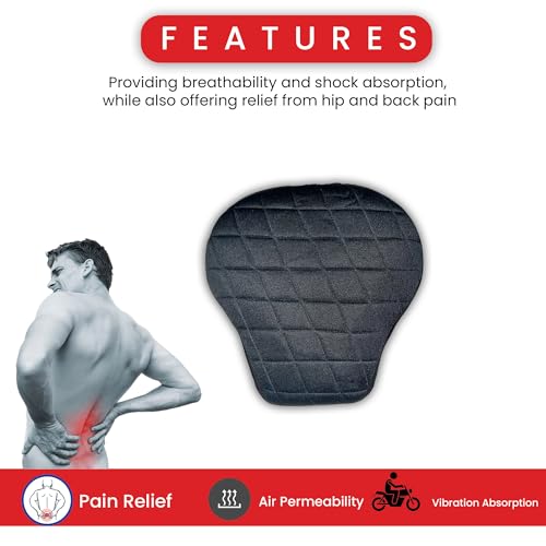 Motorcycle Driver Seat Gel Pad Cushion Front Seat for Kawasaki Ninja 1000 ABS