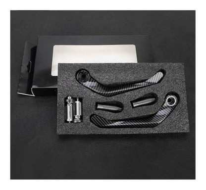 Brake lever guards For S1000RR 2009 2010 2011 2012 2013-2018 Motorcycle Handlebar Grips Guards Brake Clutch Levers Handle Bar Protector Guard - color: Gray