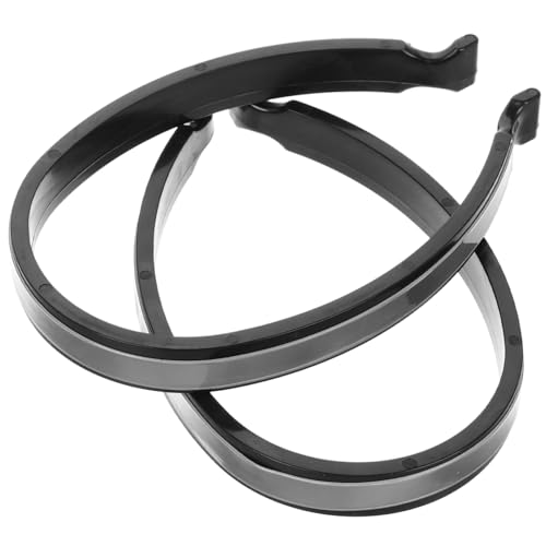 Happyyami 2pcs Bicycle Leg Band Cycling Equipment Reflective Bike Trouser Pant Clips Easy to Use for Cycling Ankles Safety Bands