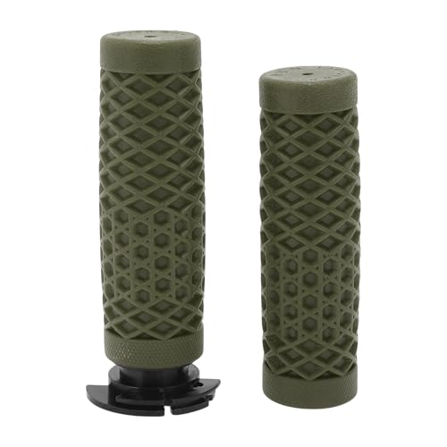 Motoforti 7/8" 22mm 15/16" 24mm Motorcycle Hand Grips Cover Kit Non Slip TPU Handlebar Cover for Motorcycle Scooter Bicycle ATV Green 1 Set - color: Green