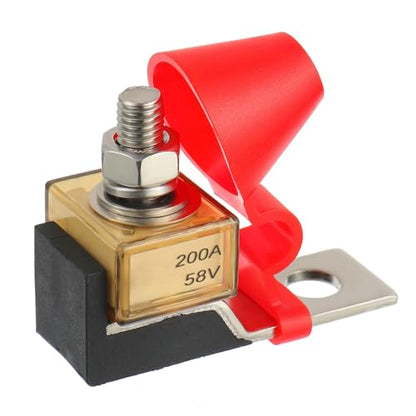 MRBF Terminal Fuse Block 200 AMP Marine Rated Battery Fuse 58V DC Max IP66 Waterproof Fuse Holder 200A - size: 200A